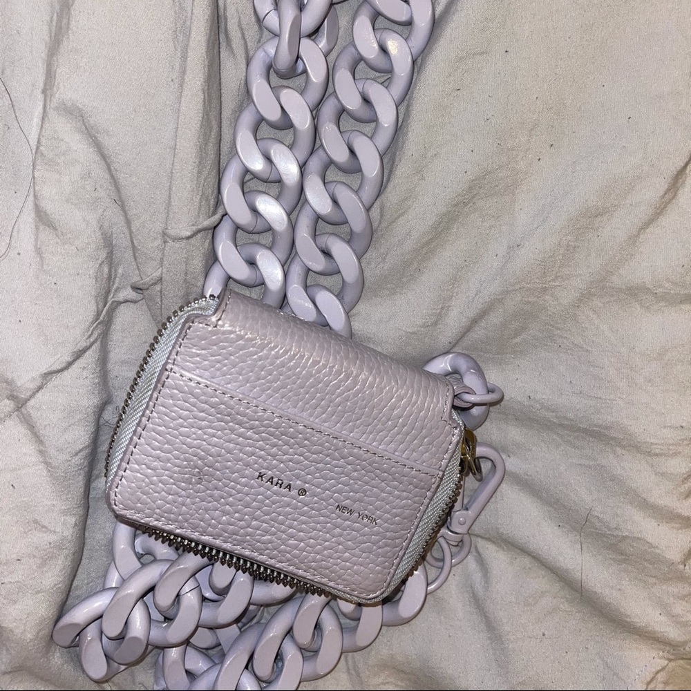 KARA huge chain mini bag.